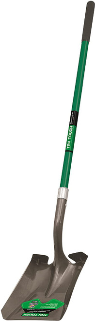 Truper 32403 Tru Tough 47-Inch Square Point Shovel with Long Handle and 10-Inch Grip