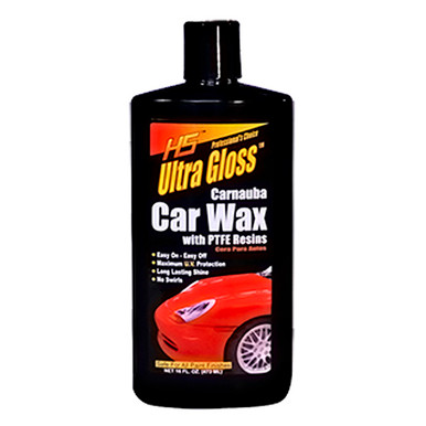 Ultra Gloss 29.908 Carnuba Car Wax with Applicator 10 oz