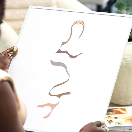 Awujo art print and canvas art by zuri perle