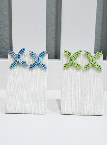 PIN PIN 3D PRINTED EARRINGS PIN PIN 3D PRINTED EARRINGS