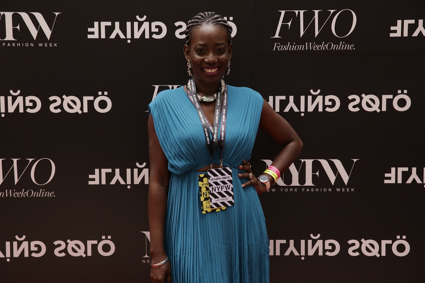 ZURI PERLE AT NEW YORK FASHION WEEK