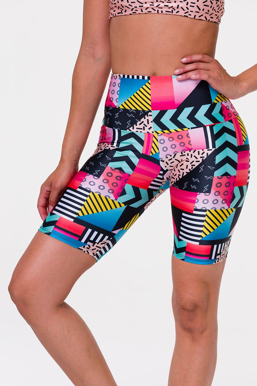 new mix biker shorts