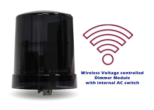 Voltage controlled Dimmer Mesh Module - Wireless LED Dimmer and On/Off relay and photocell Voltage controlled Dimmer Mesh Module - Wireless LED Dimmer and On/Off relay and photocell
