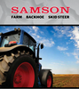 New Tire 12.4 24 Samson Farm Rear Agri Trac 8 Ply TT R1 Ag 12.4-24 Tractor NTJ