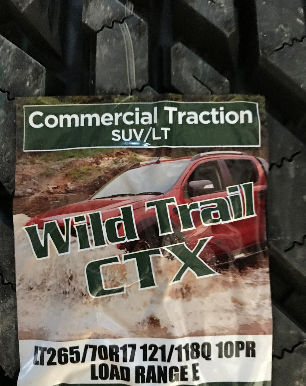 New Tire 265 70 17 Wild Trail Ctx At All Terrain 10 Ply Lt265 70r17 Your Next Tire