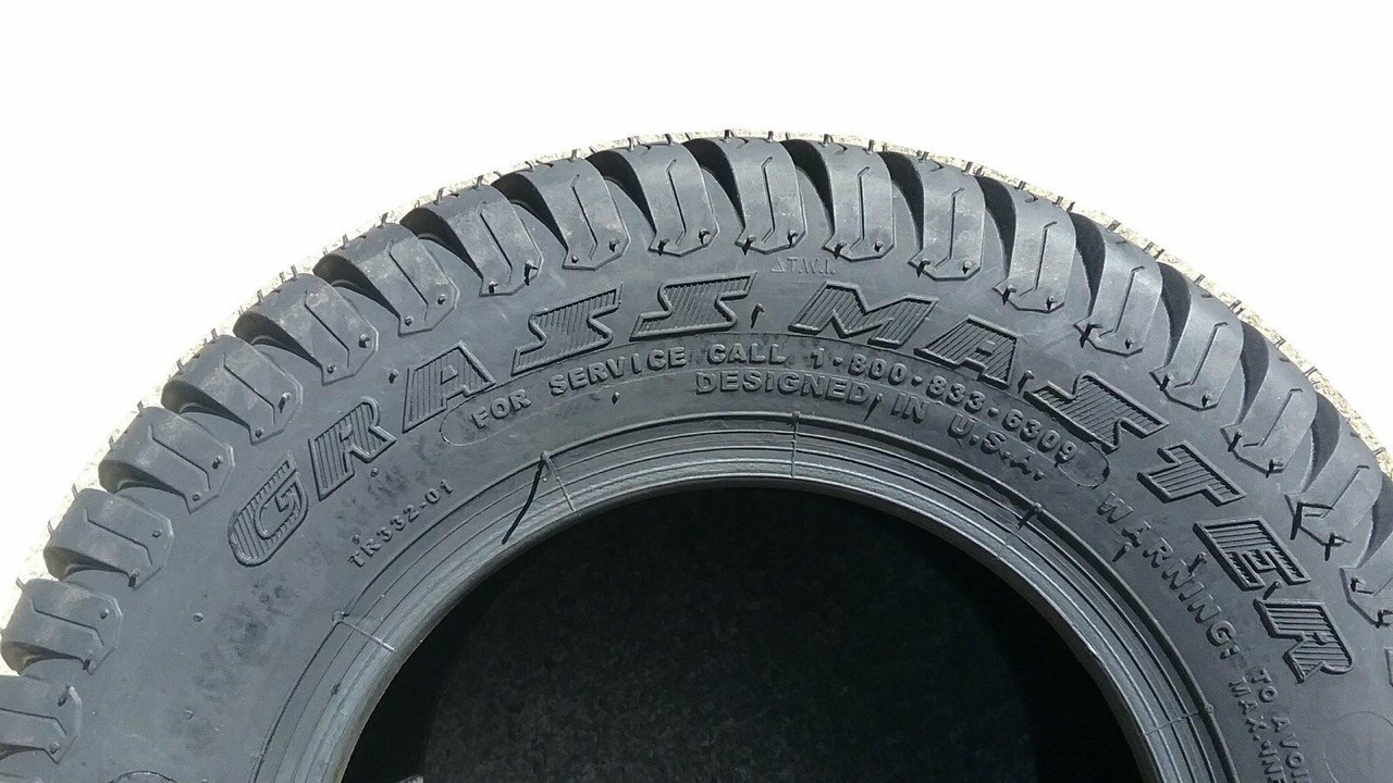 New Turf Tire 20 8.00 10 OTR GrassMaster 4 ply TR332 20x8.00-10 SIL