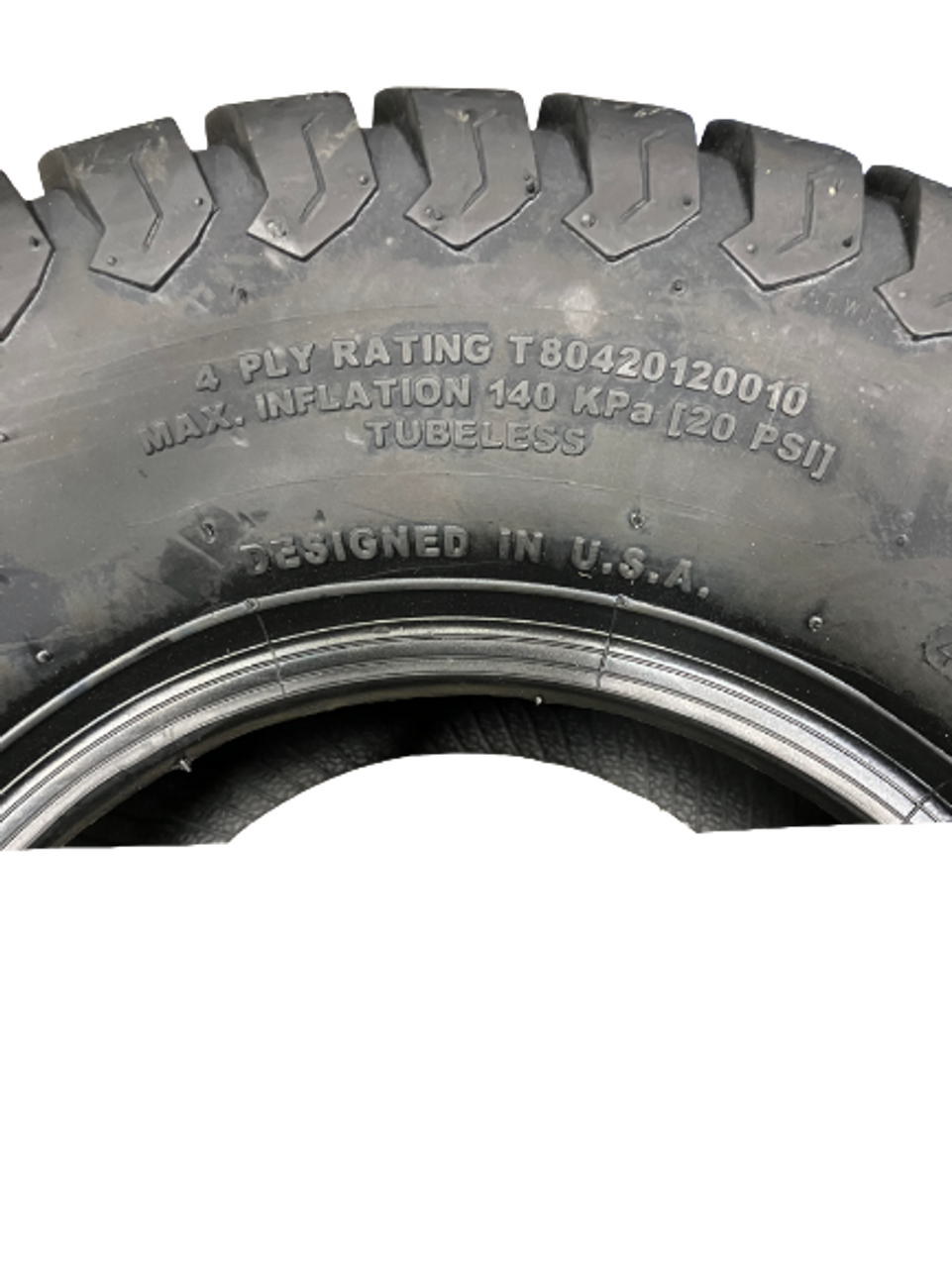 New Turf Tire 20 12.00 10 OTR GrassMaster 4 ply TR332 20x12.00-10 SIL