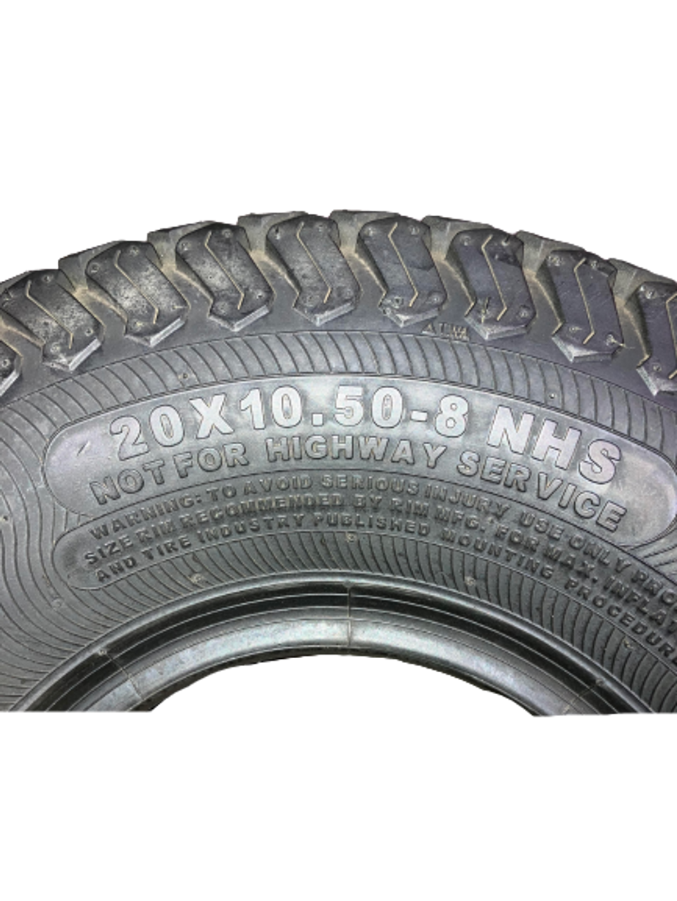 New Turf Tire 20 10.50 8 OTR GrassMaster 4 ply TR332 20x10.50-8