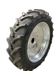 New Radial Irrigation Tire 14.9 38 Maxam 380/80R38 Mounted on 12" wide Pivot Wheel Assembly