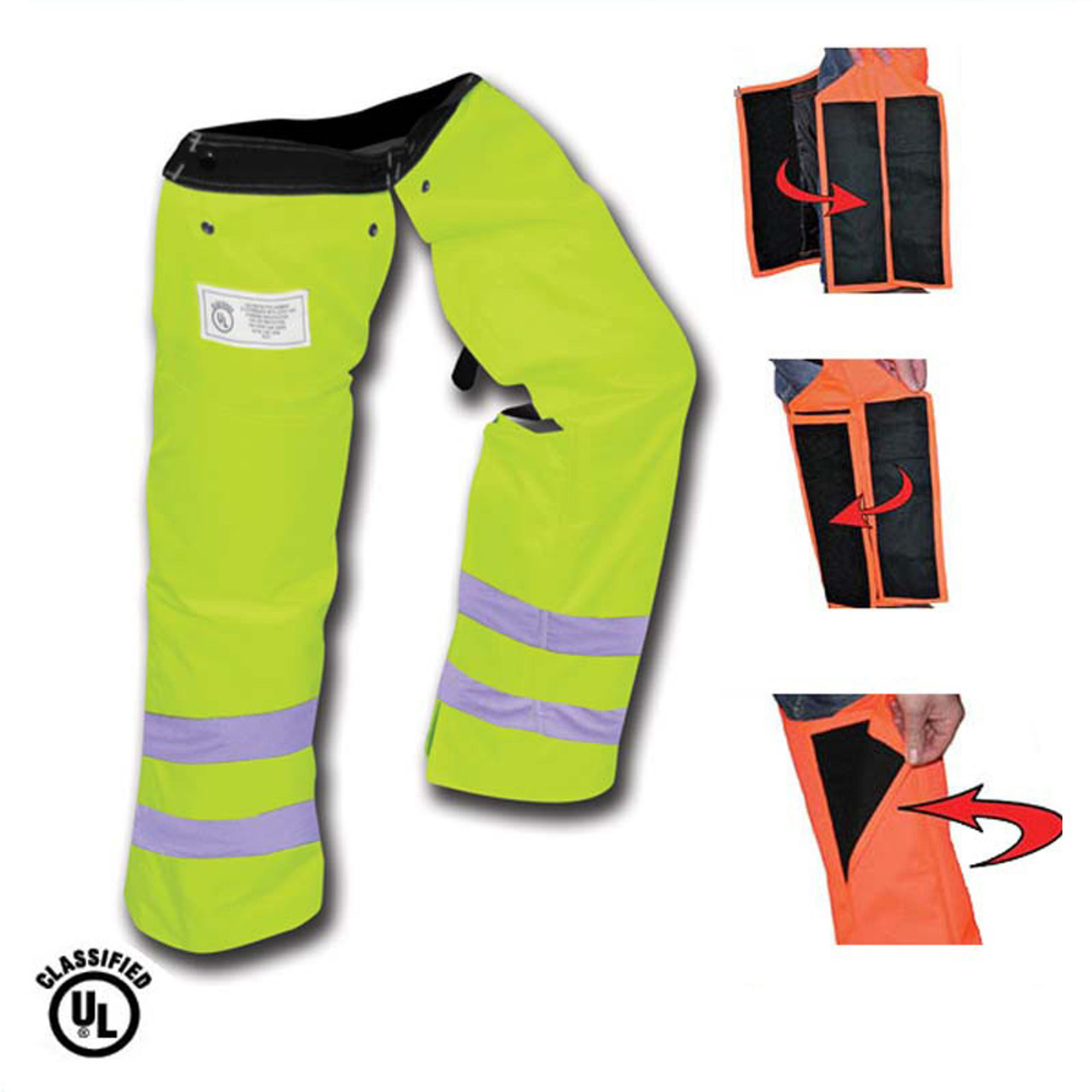 Forester Chainsaw Protective Chap Bibs Safety Green Forester Shop