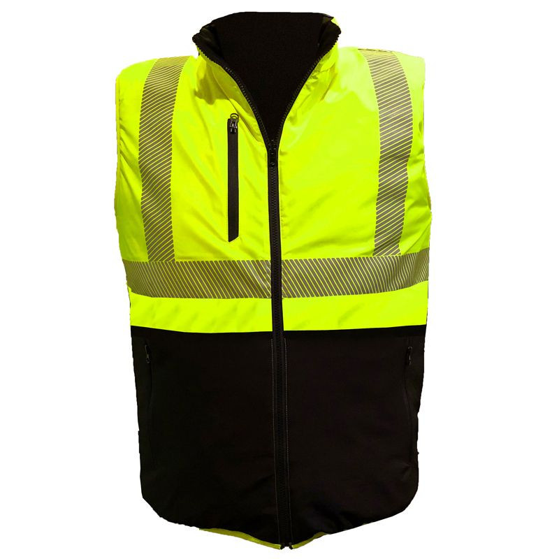 hi vis coat with hood