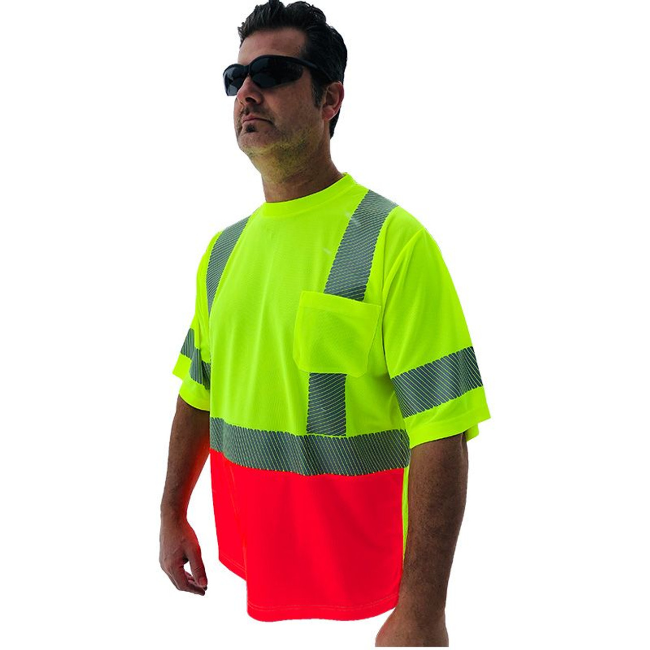 high vis safety shirts