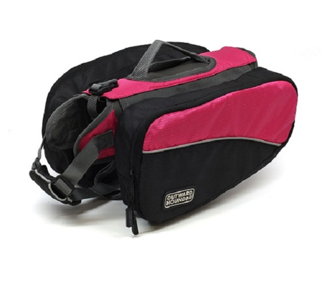 Outward Hound Kyjen 22010 Quick Release Backpack Saddlebag Style Dog  Backpack, Medium, Green Green Medium