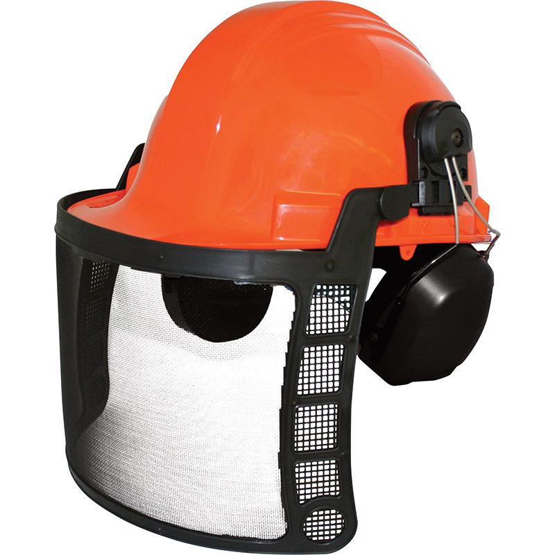 chainsaw motorcycle helmet Forester Forestry Chainsaw Helmet System Orange