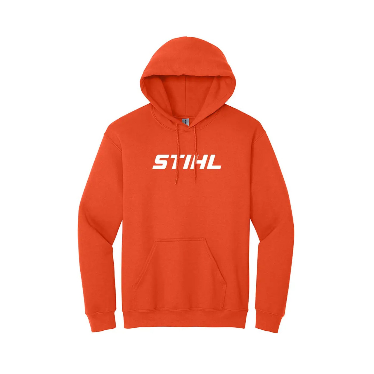 Stihl Orange Mens Hooded Sweatshirt - Main Image