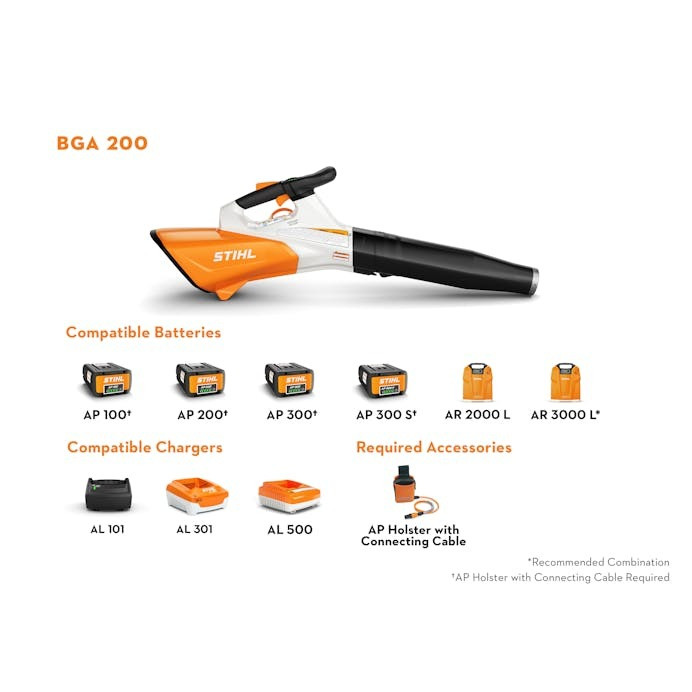 Stihl BGA200 Lithium Ion Handheld Blower