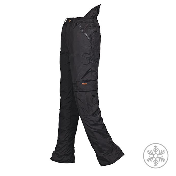 Stihl Winter Dynamic Chainsaw Protective Pants - Black
