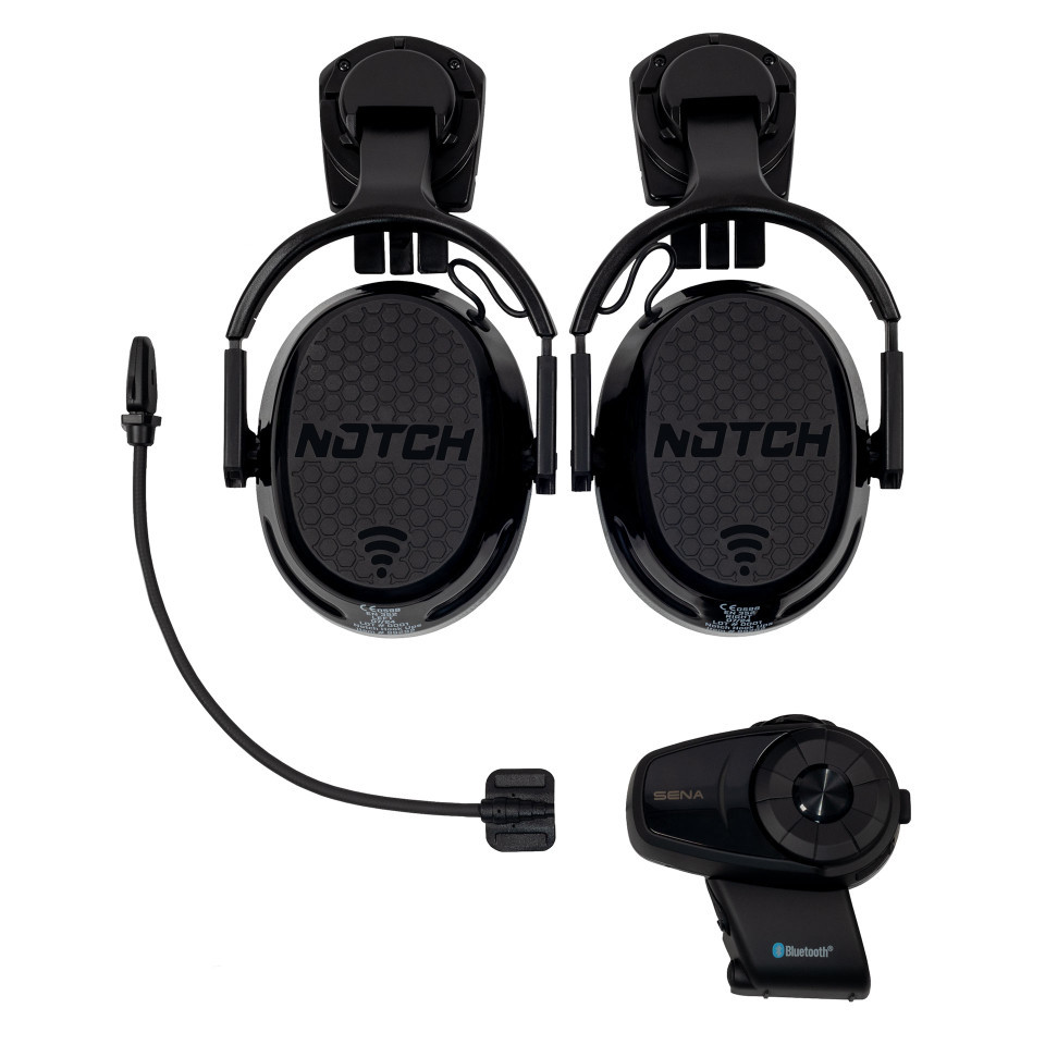 Notch Hook Ups w/ Sena 33i - Pre-Wired Bluetooth Hearing