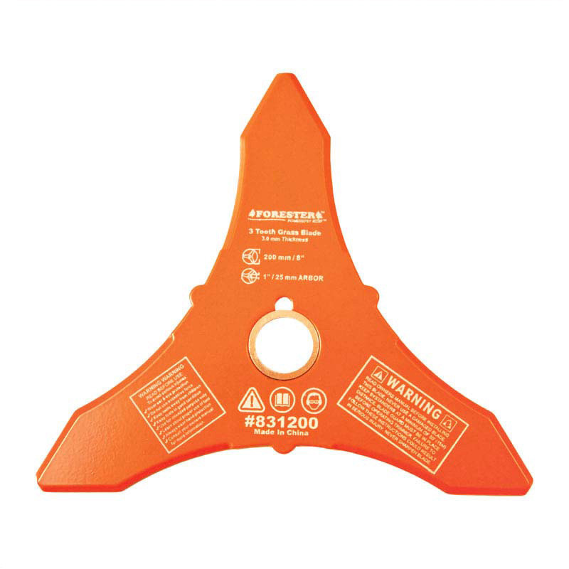 Forester Chainsaw Tooth Brush Cutter Blade 9" Diameter x 1" or 20mm