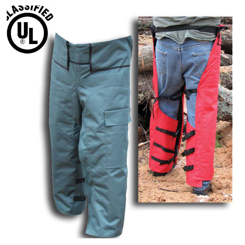 Forester Wrap Around Chainsaw Chaps Forest Green Forester Shop