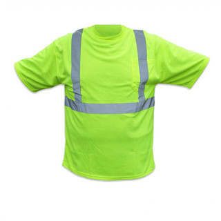 Forester Hi-Vis Class 2 Short Sleeve Polo Shirt - Safety Green ...