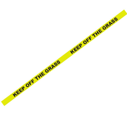 1000' X 3" Keep Off Grass Yellow Safety Tape