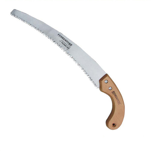 Forester 13" Pruning Saw With Straight Wooden Handle Combo