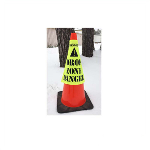 Forester 16" Drop Zone Cone Sleeve Cover - Safety Green