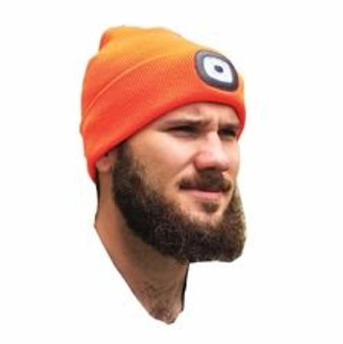 Forester Hi-Vis Beanie w/ Head Lamp
