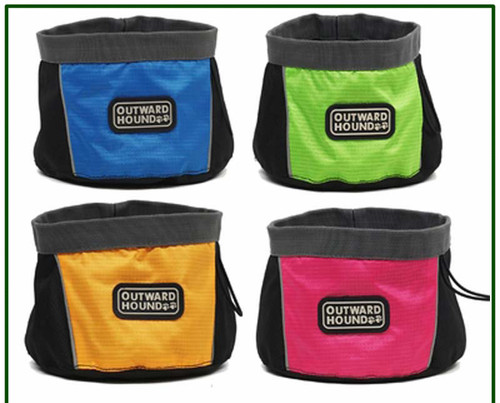 Outward Hound Medium Port-A-Bowl 48oz Outward Hound Medium Port-A-Bowl 48oz