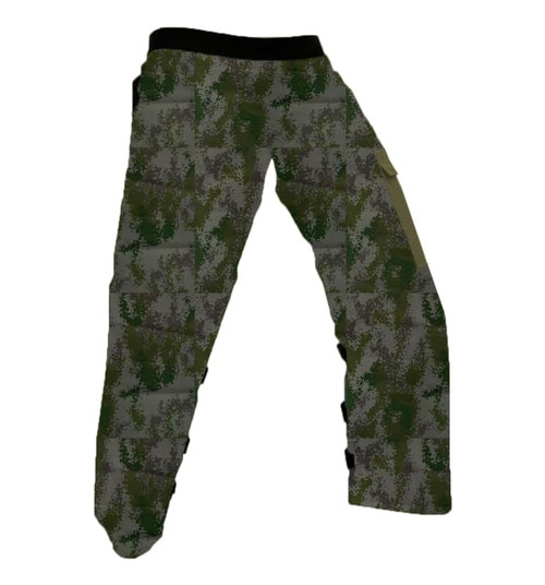 Forester Digital Green Camo Apron Style Chainsaw Chaps