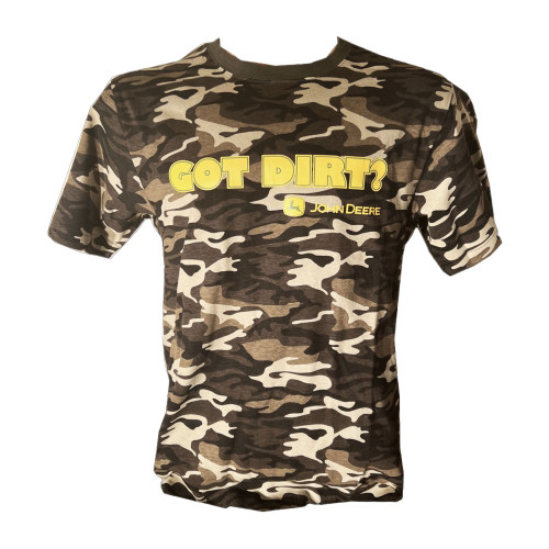 John Deere "Got Dirt?" Camo T-Shirt