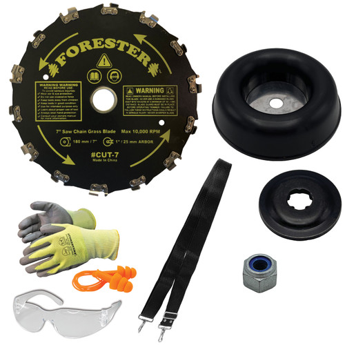 Forester Brush Cutter Blade Conversion Adapter Kit - Husqvarna Forester Brush Cutter Blade Conversion Adapter Kit - Husqvarna