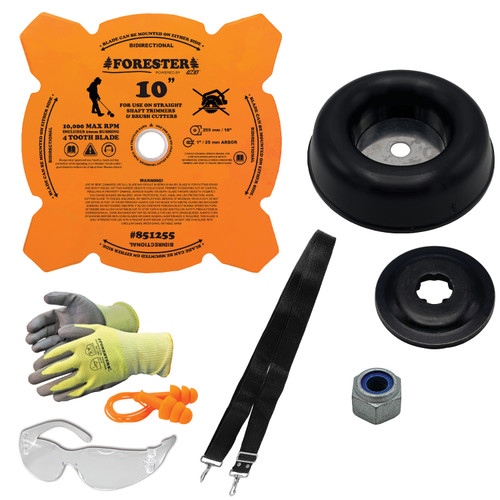 Forester Brush Cutter Blade Conversion Adapter Kit - Husqvarna Forester Brush Cutter Blade Conversion Adapter Kit - Husqvarna