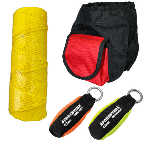 Forester Professional Polyethylene Arborist Throw Line Kit - 1/8