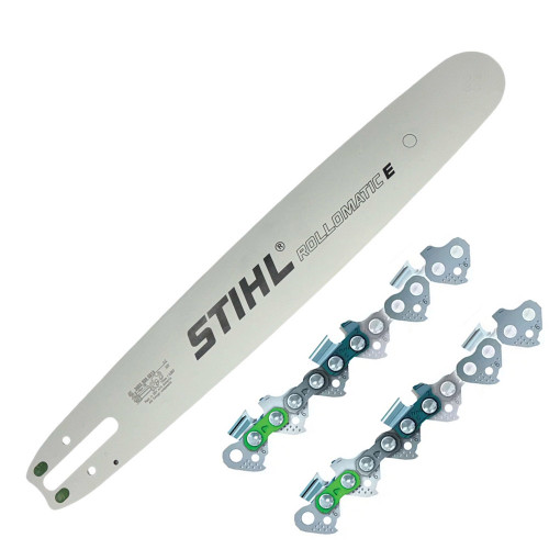Stihl 18" Chainsaw Bar & 2 Chain Kit - 33RS3 66DL .050 3/8"