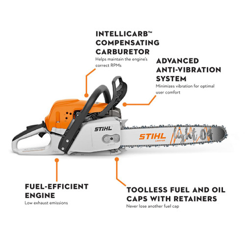 Stihl MS194T Top Handle Gas Powered Chainsaw - Forester Shop