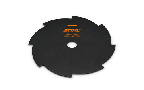 Stihl 9"(230mm) x 1"(25.4mm) 8-tooth Grass Blade