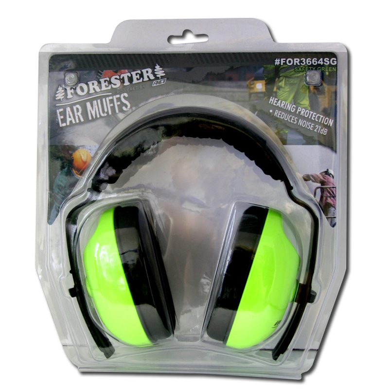 Forester Safety Green Ear Muffs - Forester Shop