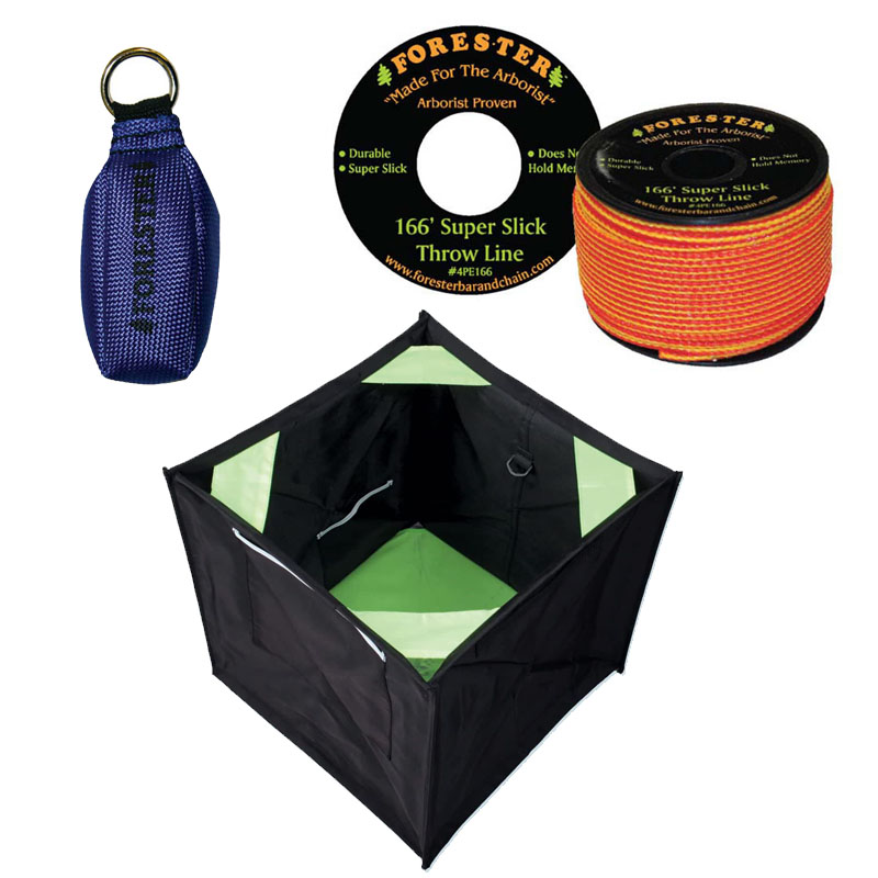 Forester Arborist Throw Line Kit Rope & Throw Bag