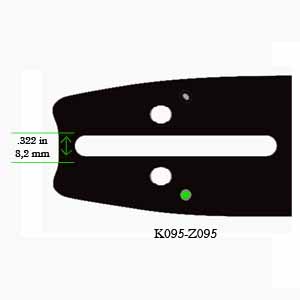 Mtanlo 16 .325 Pitch .050 Gauge 66 Drive Links Chainsaw Chain for  Husqvarna 41 45 49 51 55 336 339XP 550XP 340 346 345 350 351 435 440 445  450 450e Saw Parts #501840666 - Yahoo Shopping