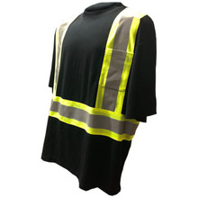 Forester Hi-vis Black Bottom Class 3 Reflective Safety Long Sleeve Shirt -  Safety Green - Large : Target