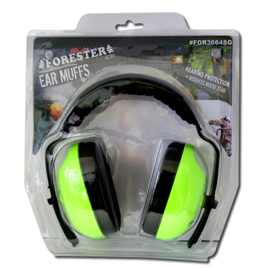 Forester Safety Green Ear Muffs - Forester Shop