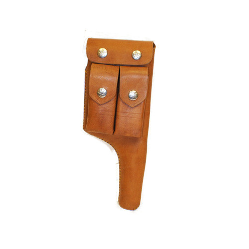 Holster - Broomhandle BOLO Flap Type Leather