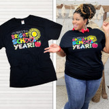 Here's to a Bright School Year Teacher T-Shirt Product Image