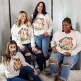 Vintage Believe Santa T2D Sweatshirt Lifestyle