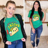 Will Teach for Tacos Teacher T-Shirt Lifestyle