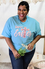 Happy Easter Cross T-Shirt