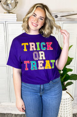 Trick or Treat Chenille T-Shirt