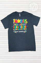 100 Days, Hours, Minutes of School T-Shirt